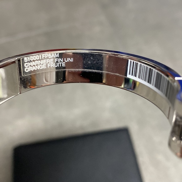 Authentic Like New Hermes Charniere Enamel Bracelet - Picture 4 of 4